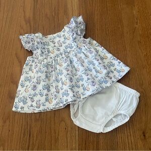 Janie and Jack x Disney Tea Cup Dress with Bloomers